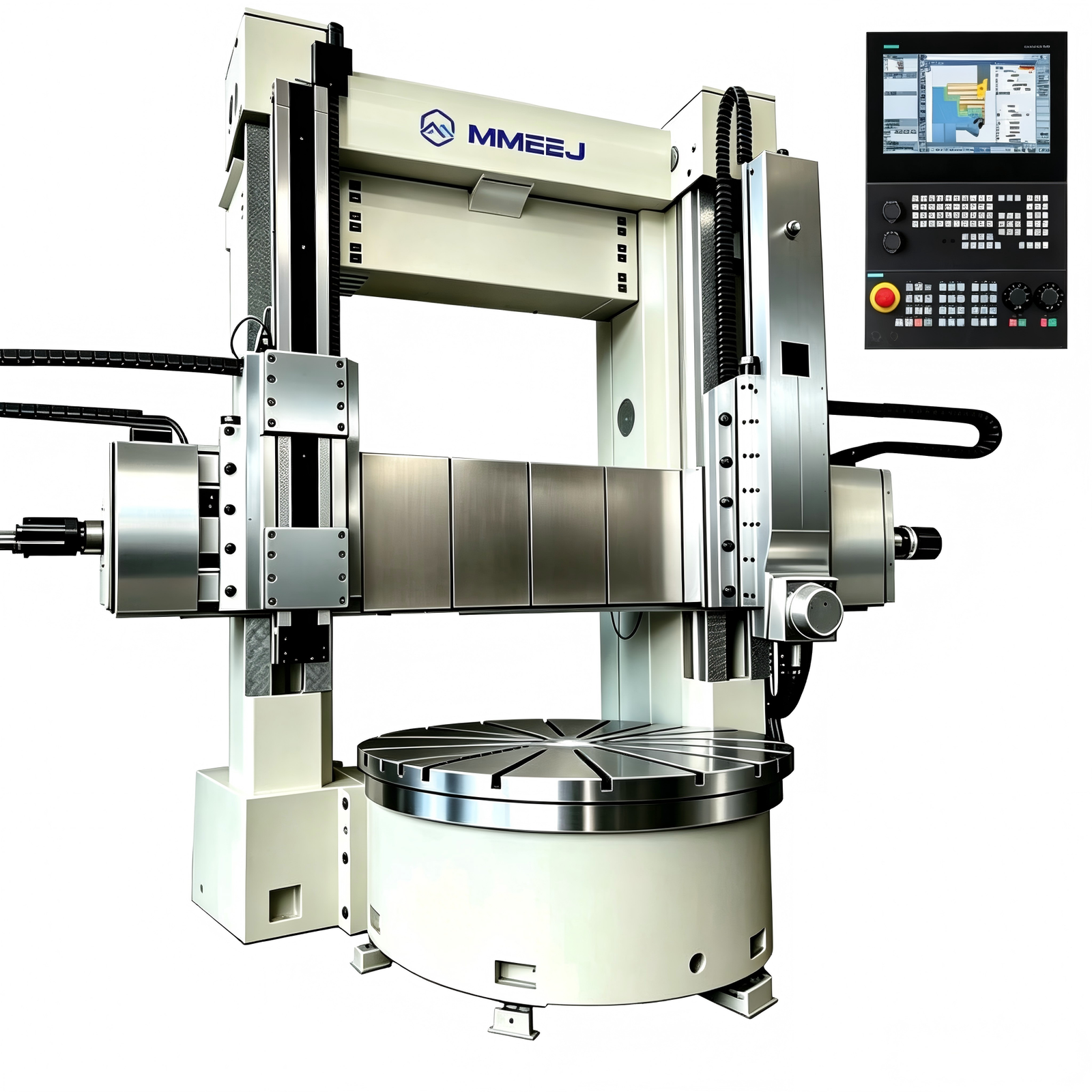 图片处理 (6) CNC Double Column vertical lathe F series - Image 1
